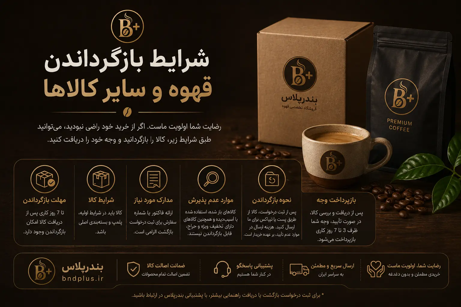 فروشگاه تخصصی قهوه بندرپلاس